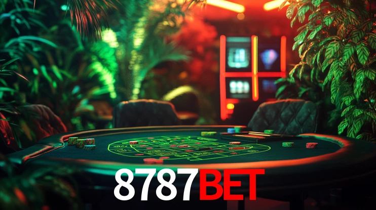 Blackjack Table 8787bet